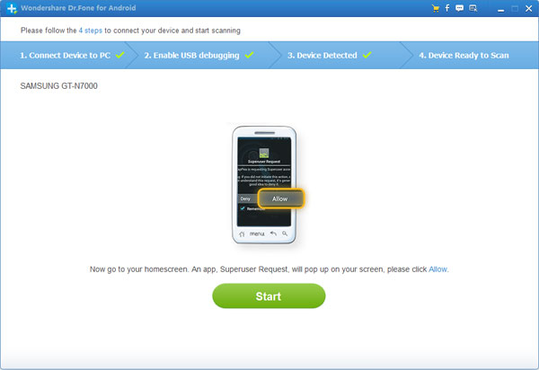 recover SMS from Samsung Galaxy Note