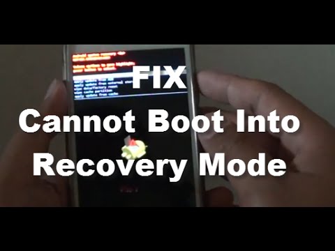 Boot Samsung into Stock or Custom Recovery Mode