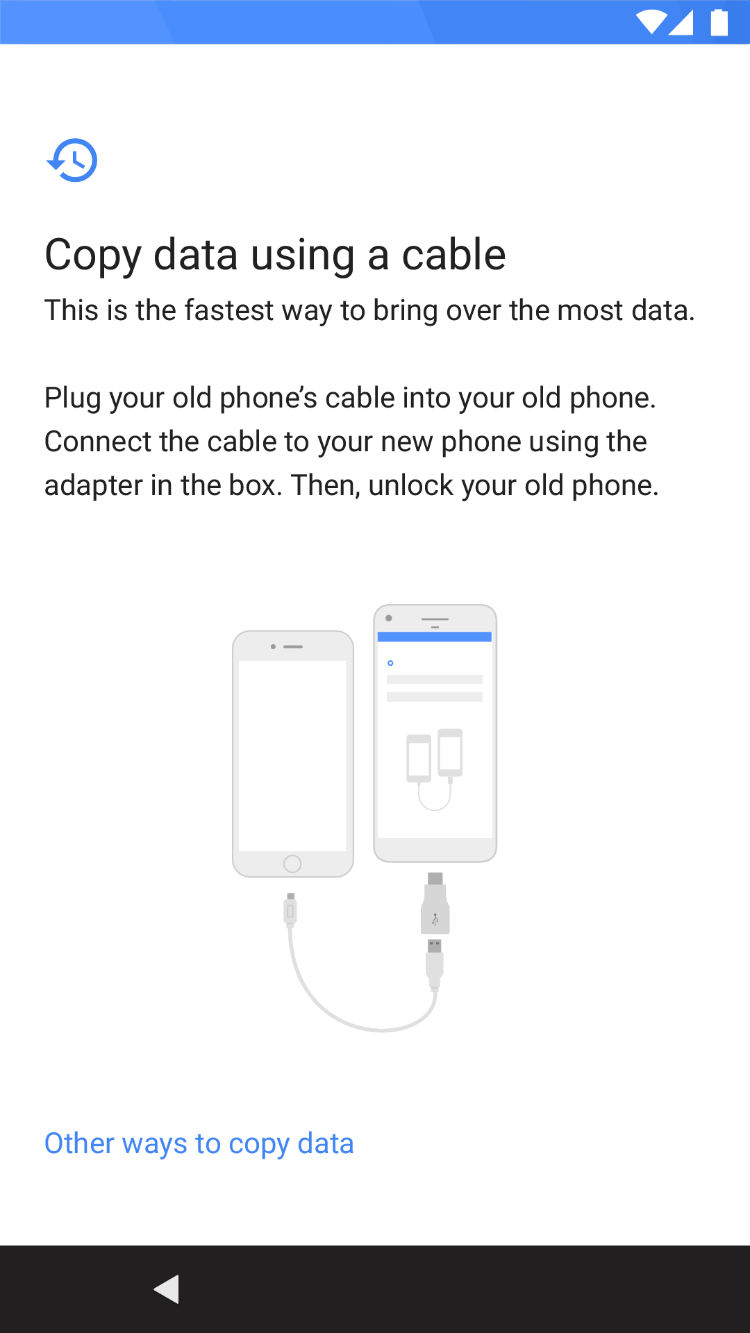 connect iPhone,Android and Pixel