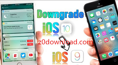 downgrade iOS 10 to iOS 9.3.2