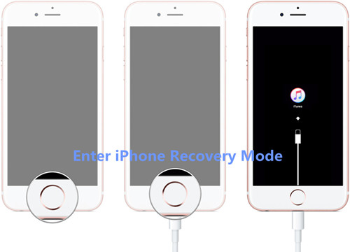 put iPhone into recovery mode