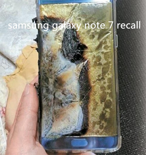 samsung galaxy note 7 Explosion recall