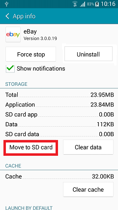 Gain More Internal Storage on Android