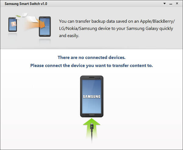 Copy data from Nokia to Samsung Galaxy