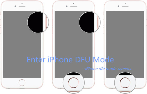 enter iPhone DFU Mode