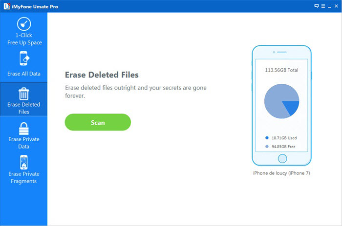 Delete iPhone Data without Restore
