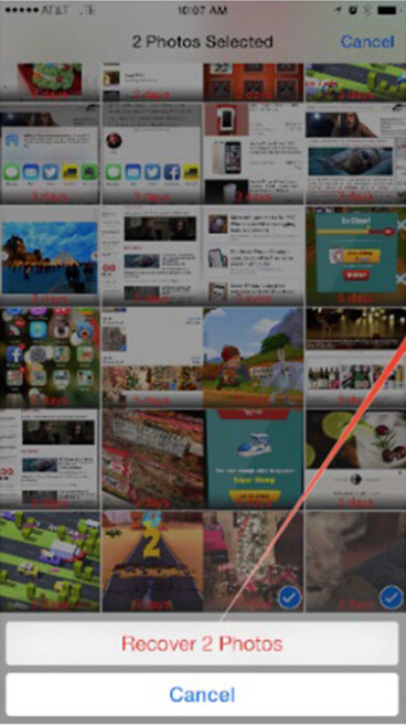 recover deleted phtos on iphone 6s plus