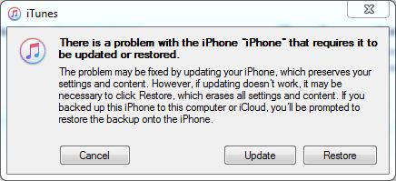 Using iTunes to Hard Reset a Locked iPhone
