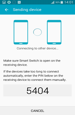 Move Samsung contacts with Samsung Smart Switch