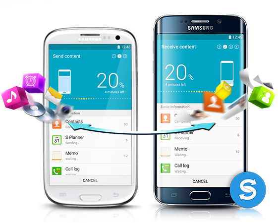 copy SMS from Samsung to Samsung