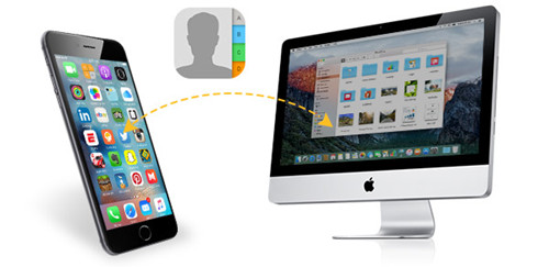 transfer iPhone contacts to Mac