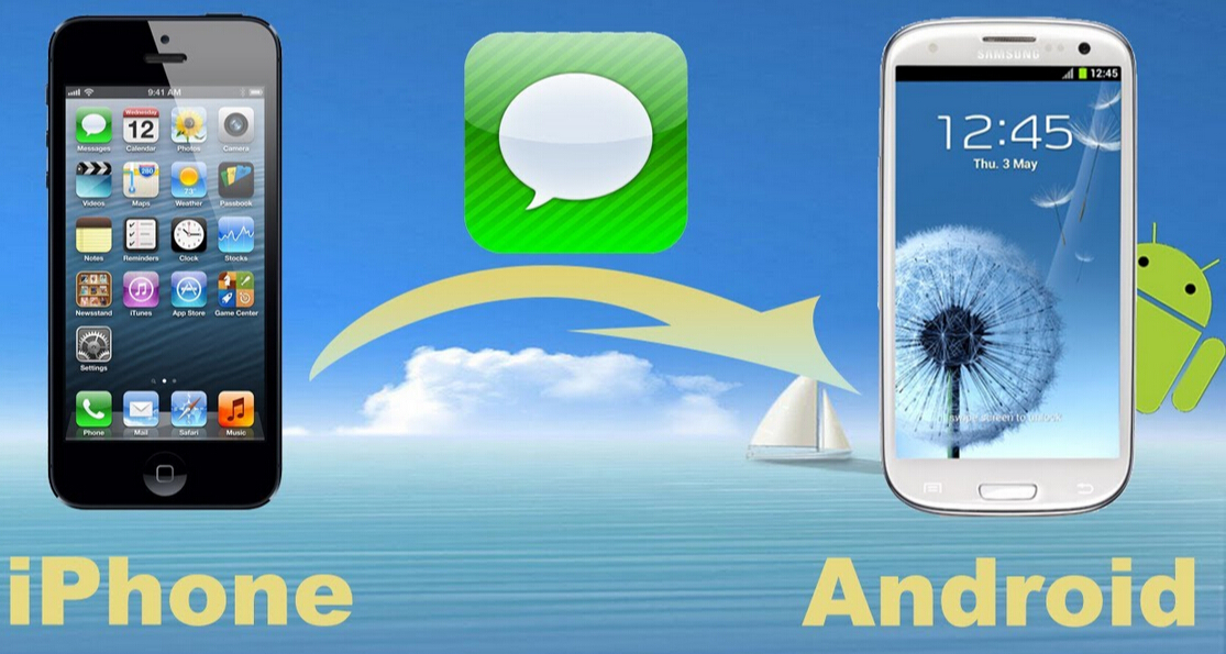 Transfer iPhone SMS to Android phone