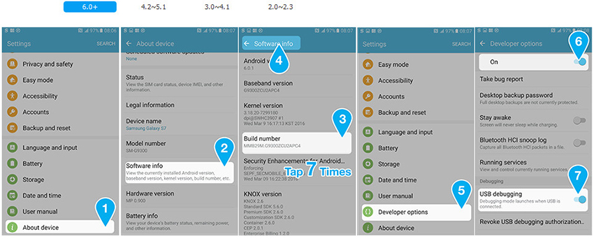 usb debug android 6.0