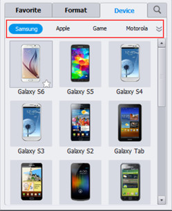 convert 4k video for Samsung Galaxy S6/S7