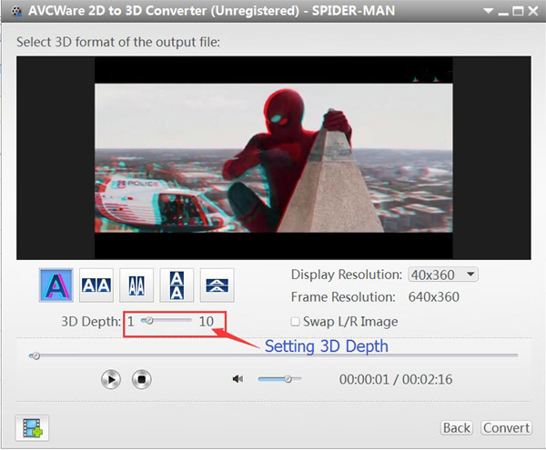 2d to 3d video converter