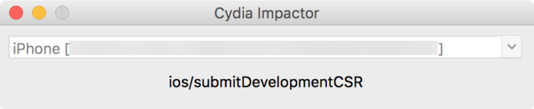 Cydia Impactor Text at Bottom jailbreak iPhone