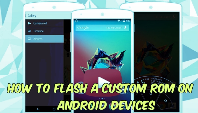 Flash a Custom ROM ANdroid