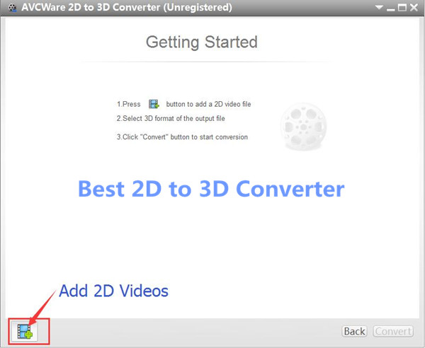 convert 2D movies to 3D for Samsung TV