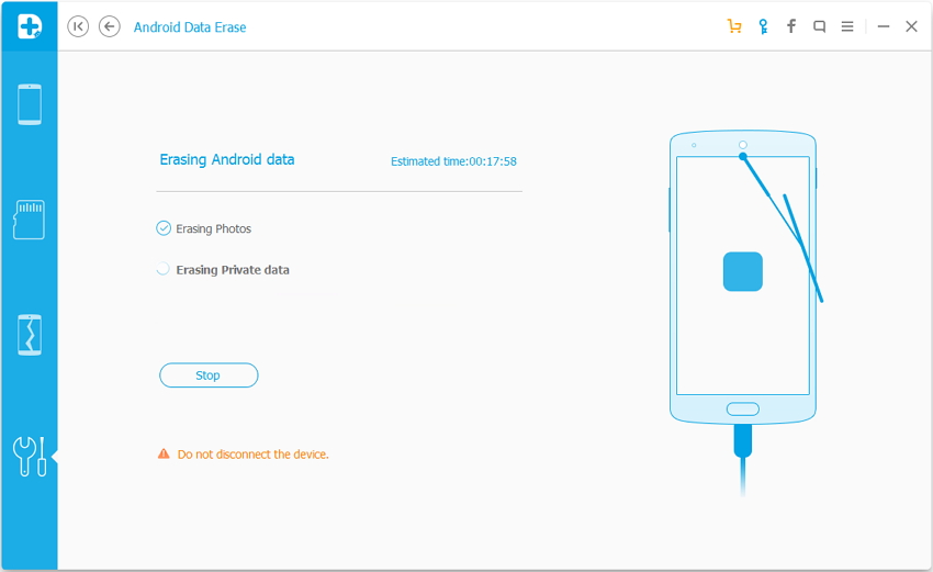 wipe all Data from Samsung Phone