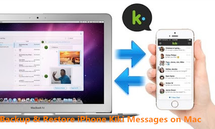 backup restore iPhone kiki messages on Mac