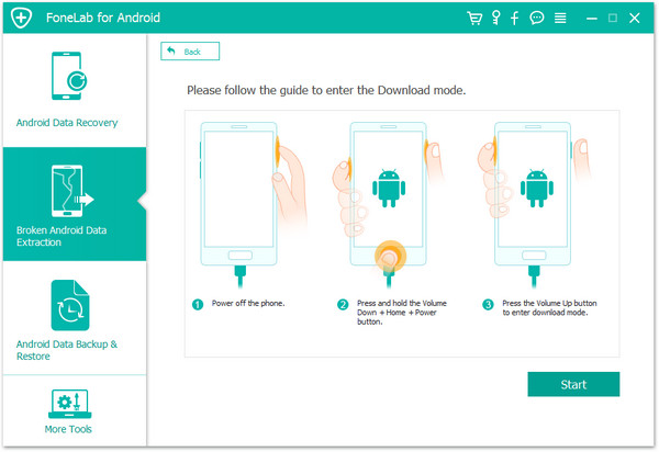 Get Samsung phone into Download Mode