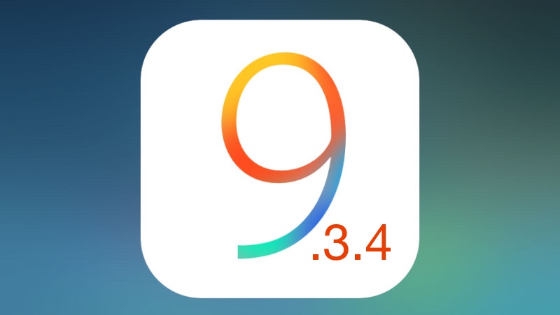 downgrad ios 9.3.4