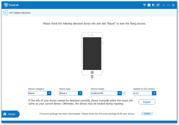 download iOS 10 firmware package