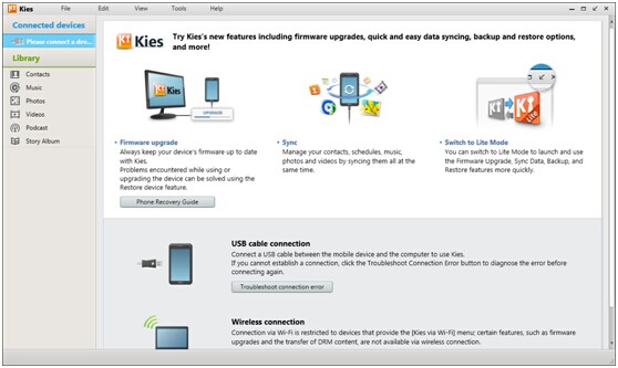 Back up and Recover Data from Samsung Galaxy Phone