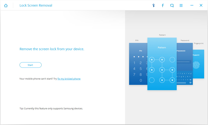 unlock samsung phone with broken screen