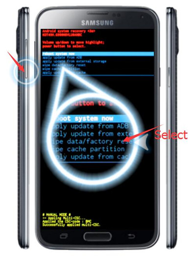 Hard Reset Samsung S5