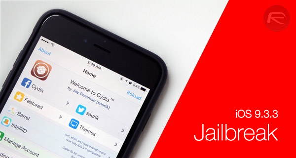 ios 9.3.3 jailbreak on iPhone
