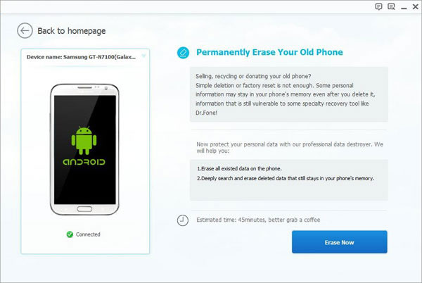 Erase all Personal Data from Samsung Permanently