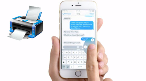 print iPhone text messages