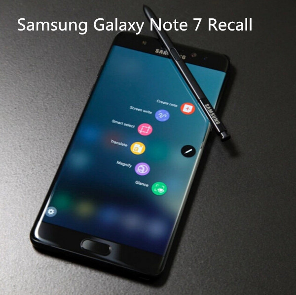 galaxy note 7 recall