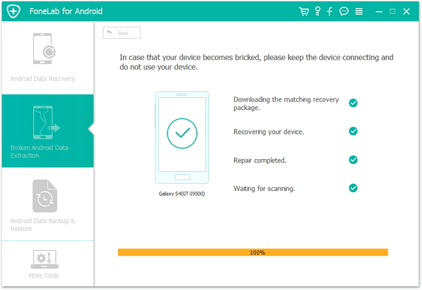 Analyze broken Samsung Tablet