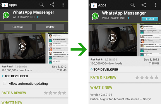 Recover Whatsapp Messages from Samsung Galaxy S5
